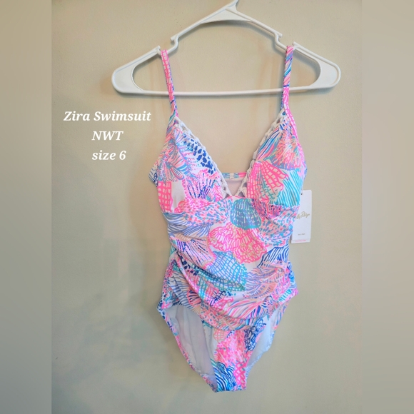 Lilly Pulitzer Zira Swimsuit - Picture 1 of 3